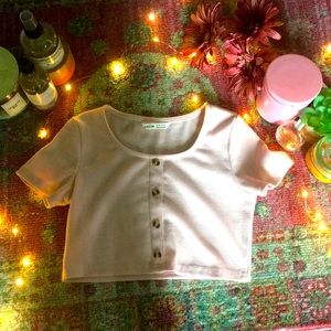 SHEIN girls crop top